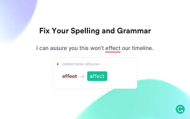 Fix Your Spelling & Grammar