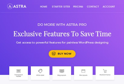 Astra Theme: Features 
