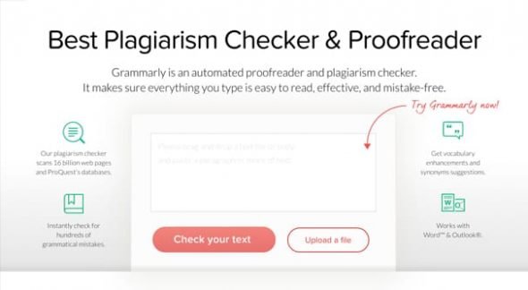 Grammarly Plagiarism Checker