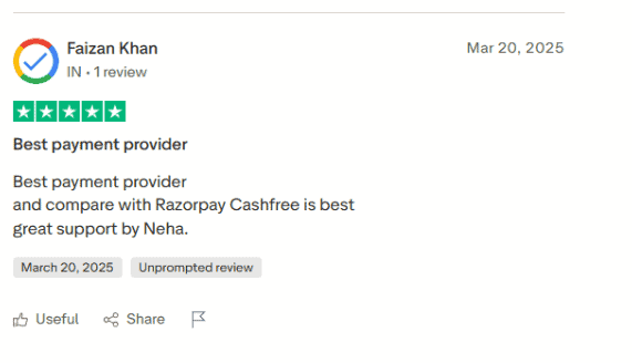 Real User Reviews of Cashfree Real User Reviews of Cashfree