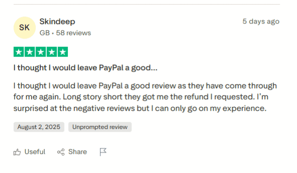 Real User Reviews of PayPal Real User Reviews of PayPal
